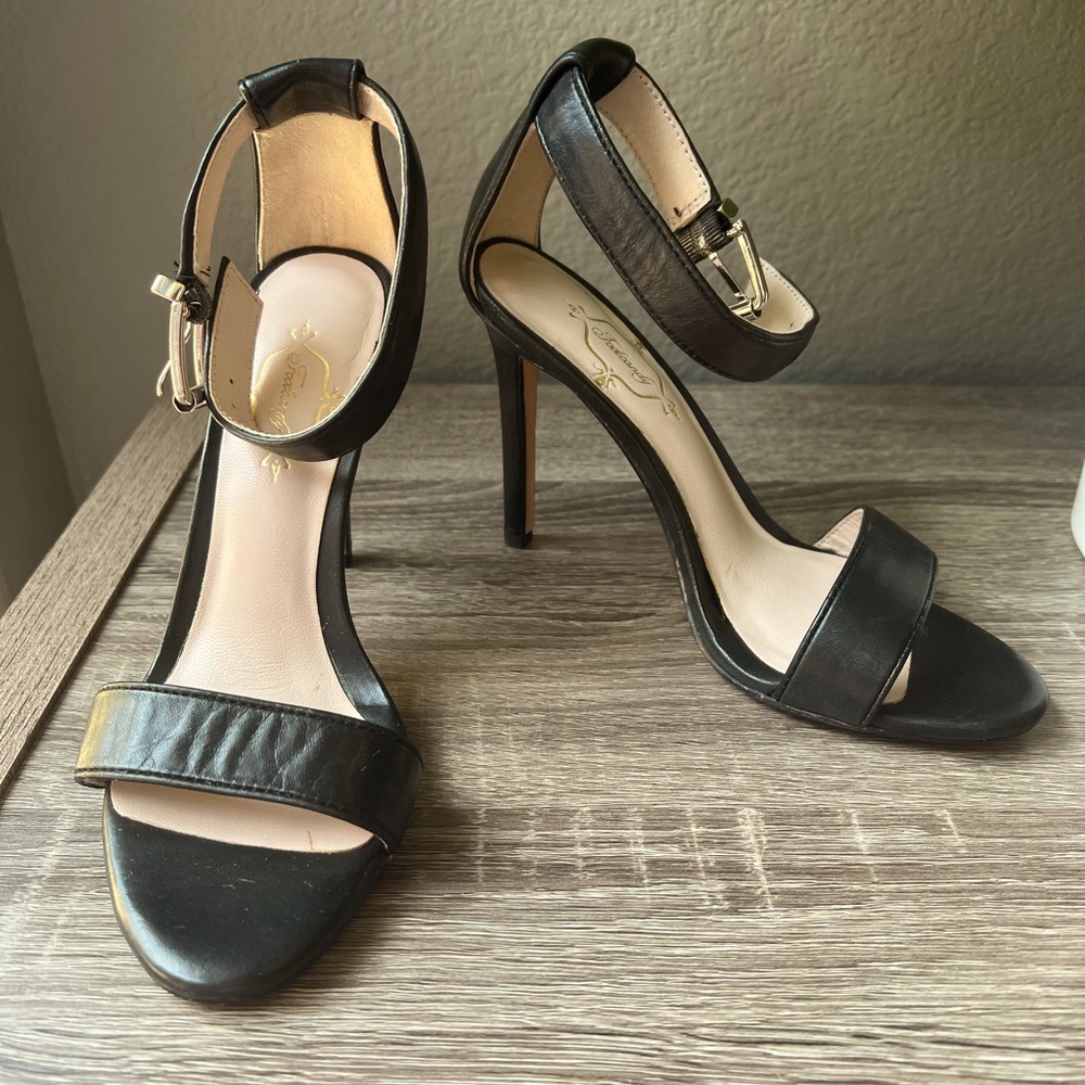 Footcandy ankle strap stilettos